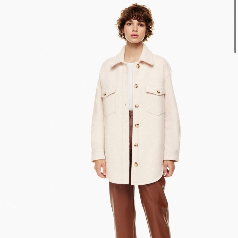 Aritzia Wilfred Free The Ganna Shirt Jacket
